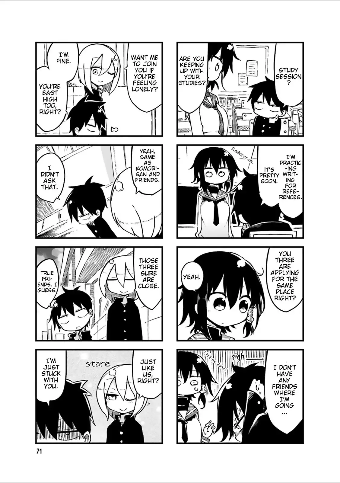 Komori-san wa Kotowarenai! Chapter 39 3